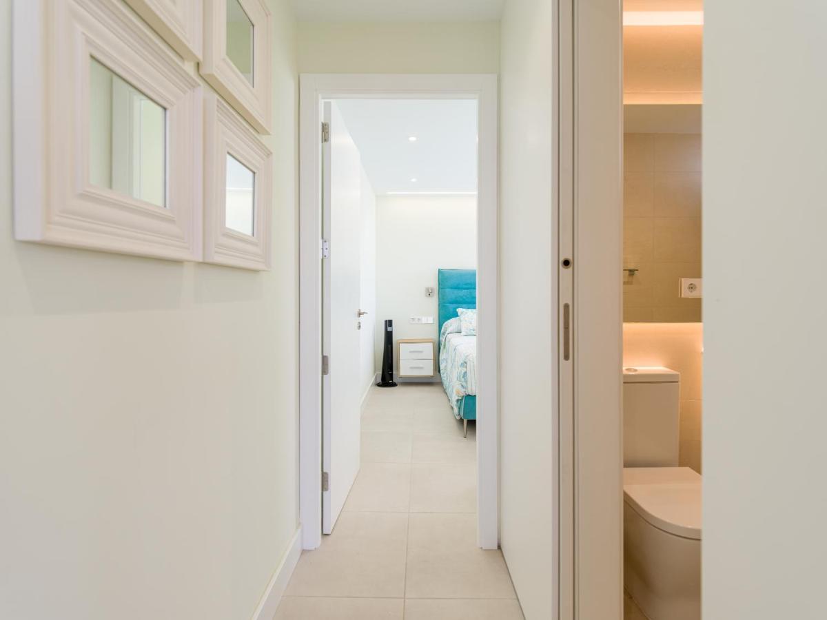 Precioso Apartamento En 1ª Linea De Mar San Agustin  Bagian luar foto