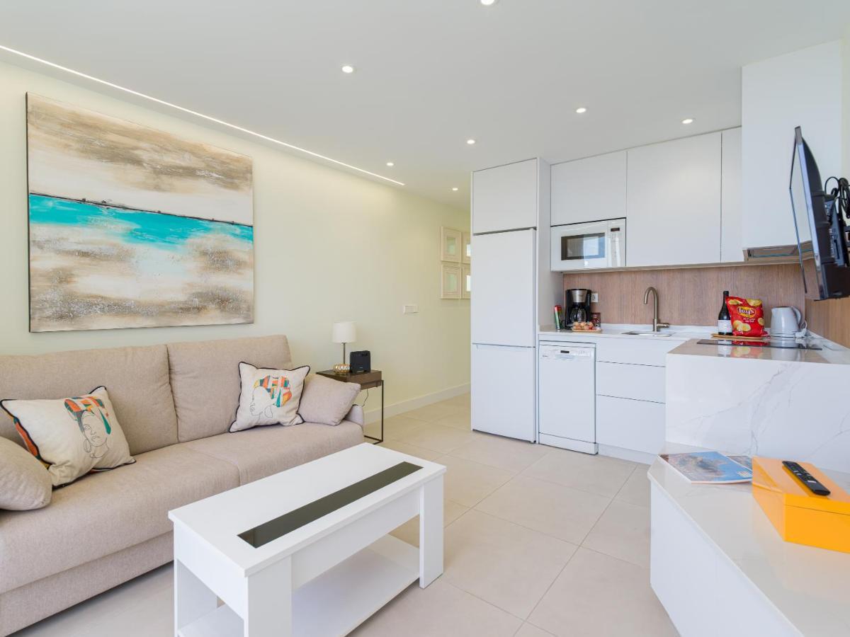 Precioso Apartamento En 1ª Linea De Mar San Agustin  Bagian luar foto