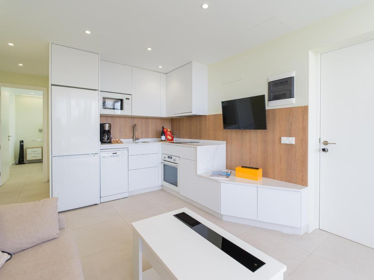 Precioso Apartamento En 1ª Linea De Mar San Agustin  Bagian luar foto