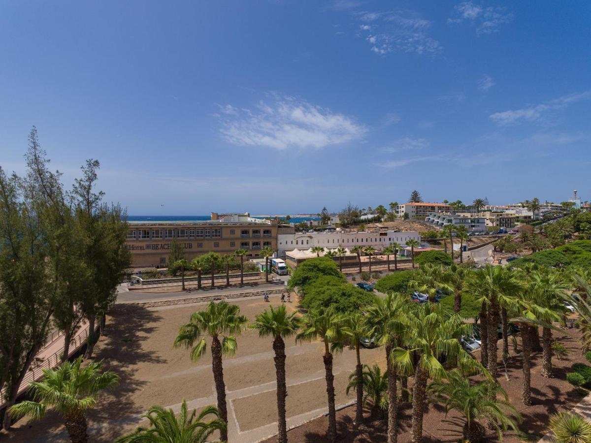 Precioso Apartamento En 1ª Linea De Mar San Agustin  Bagian luar foto